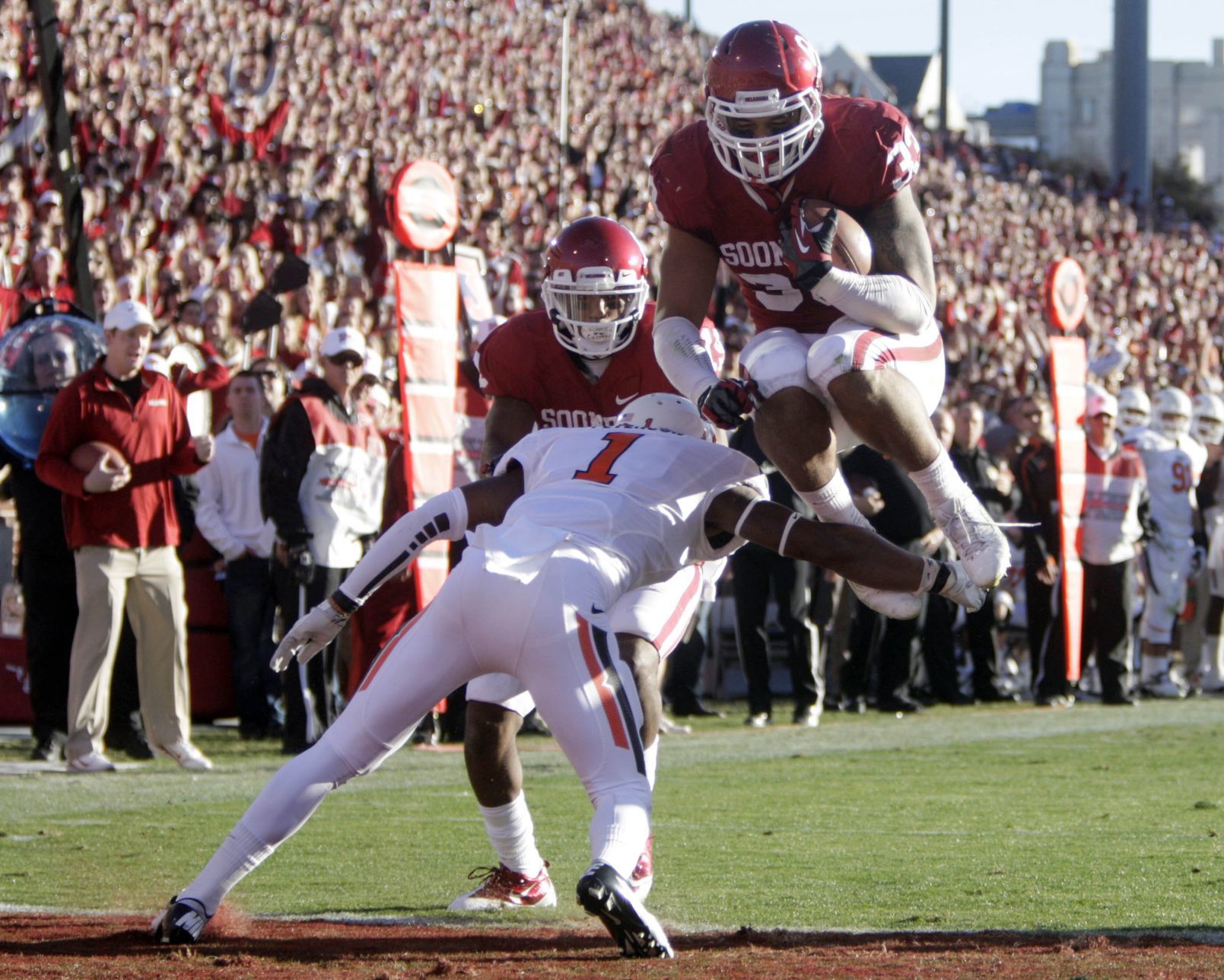 Nov. 24, 2012: No. 13 Oklahoma 51, No. 21 Oklahoma State 48 (OT)